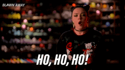 Merry Christmas Cat Girl  GIF