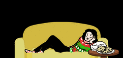 Merry Christmas Cat Handing Cookie GIF