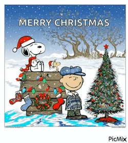 Merry Christmas Charlie Brown GIF