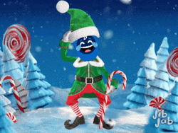 Merry Christmas Elf Happy Dance GIF