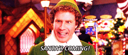 Merry Christmas Elf Will Ferrell GIF