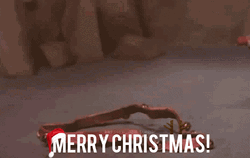 Merry Christmas Eve Cute Reindeer GIF