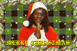 Merry Christmas Eve Nodding Man GIF