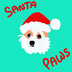 Merry Christmas Eve Santa Paws GIF