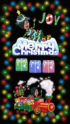 Merry Christmas Family Happy Holidays GIF