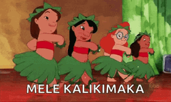Merry Christmas Lilo In Hawaii GIF