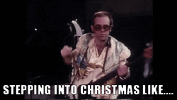 Merry Christmas Meme Rock GIF