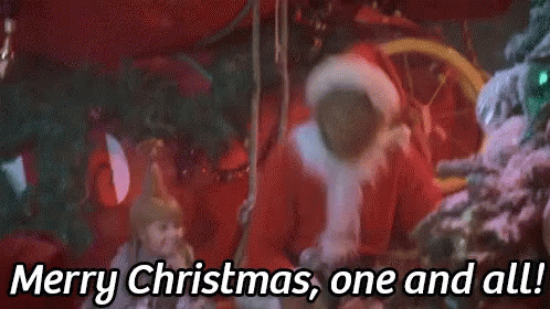 Merry Christmas , One And All ! A Christmas Scene From The Movie The Grinch GIF