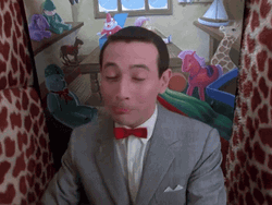 Merry Christmas Pee Wee Herman's Playhouse GIF