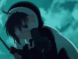 Merry Christmas Rikka Takanashi Anime GIF