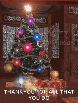 Merry Christmas Thank You For All You Do GIF