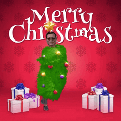Merry Christmas Wishes Christmas Tree Costume GIF