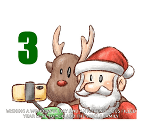 Merry Christmas Wishes Countdown GIF