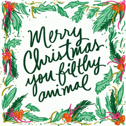Merry Christmas Ya Filthy Animal GIF