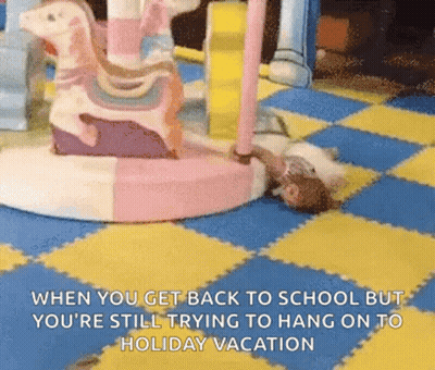 Merry Go Round When You Get Back To School GIF