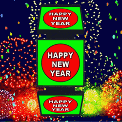 Merry New Year GIF