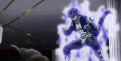 Meruem Charging Energy With Neferpitou GIF