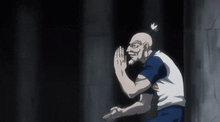 Meruem Netero Intense Fight GIF