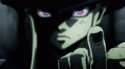 Meruem Pointing Finger GIF
