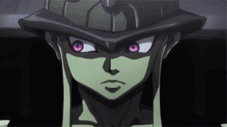 Meruem Walking Side Eye GIF