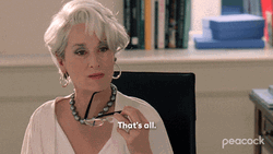 Meryl Streep It Is Finished GIF