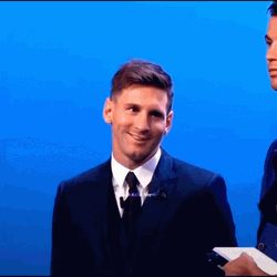 Messi Adorable Wide Smile
