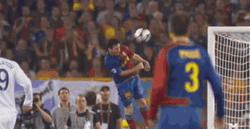 Messi And Ronaldo Scoring Goal Compilation GIF