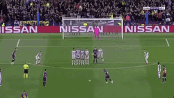 Messi Free Kick Scoring Goal Celebrating GIF