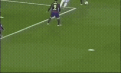 Messiento Mal Above Soccer Field GIF