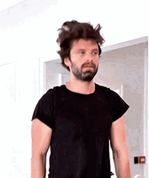 Messy Hair Sebastian Stan GIF
