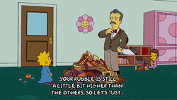 Messy The Simpsons Maggie And Hollis Hurlbut GIF