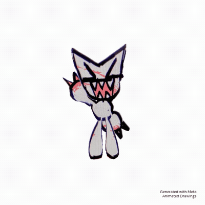 Meta Animated Monster Drawing GIF