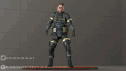 Metal Gear Hand Rocket Funny GIF