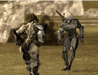 Metal Gear Jetstream Sam Dancing GIF