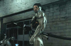 Metal Gear Jetstream Sam Walking Away GIF