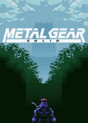 Metal Gear Solid Pixel Title GIF