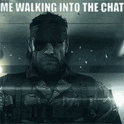 Metal Gear Solid Walking Into Chat
