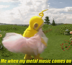 Metal Laa Laa In Tutu GIF