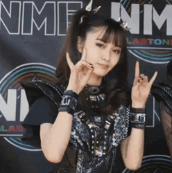 Metal Moa Kikuchi Rock Sign GIF