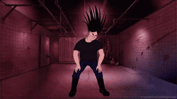 Metal Rock Band Headbang GIF