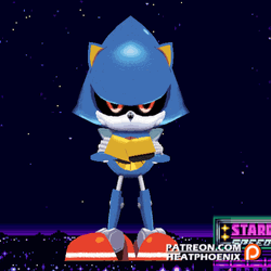 Metal Sonic Galaxy GIF