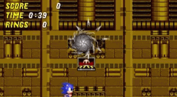 Metal Sonic Labyrinth Zone GIF