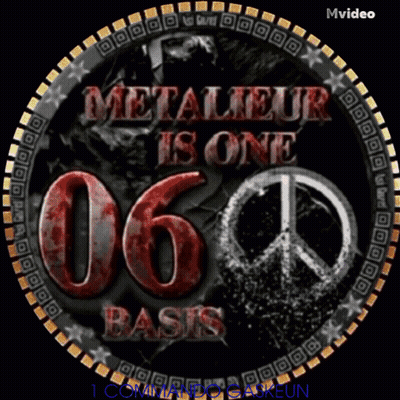 Metaleur One Basis Red On Black GIF