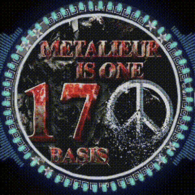 Metallica 170 Basis Logo Peace Sign GIF