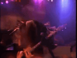Metallica Live Concert Guitarist Head Bang GIF