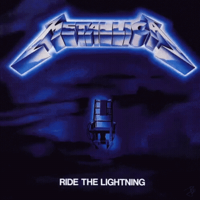 Metallica Ride The Lightning Album Cover GIF