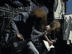  Metallica Ride The Lightning Headbang GIF