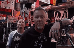 Metallica Slipknot Corey Taylor James Hetfield  GIF