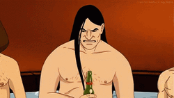 Metalocalypse Long Haired Man On Thub GIF