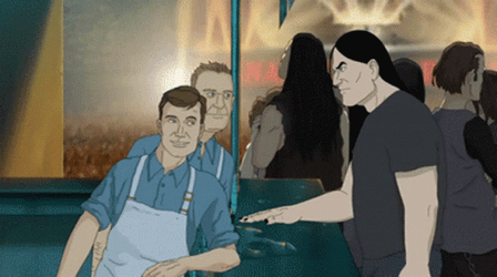 Metalocalypse Nathan Brutal Action GIF